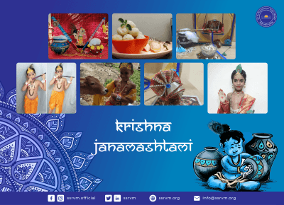 SSRVM celebrating Krishna Janmashtami with enthusiasm!