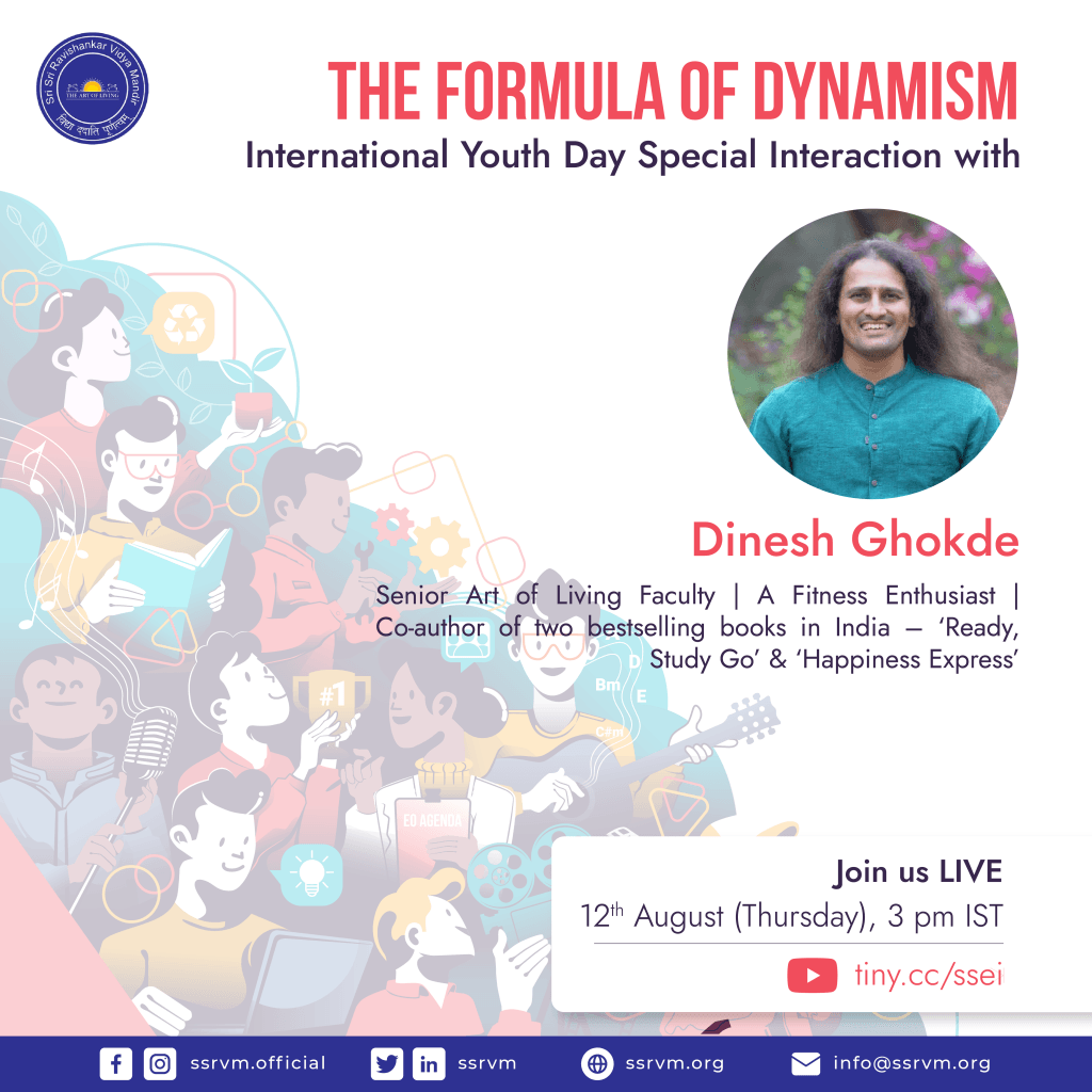 LIVE interaction with Mr. Dinesh Ghodke on the International Youth Day 2021