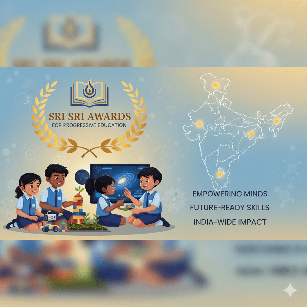 How Sri Sri Awards Promote Progressive Education in CBSE Schools Across India