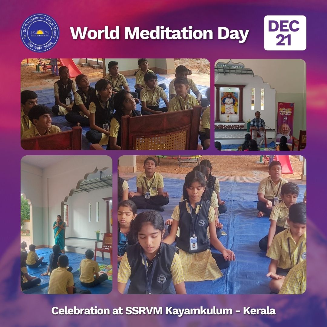 World Mediation Day Highlights at SSRVM Schools