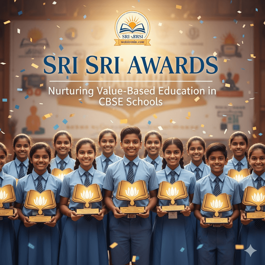 How Sri Sri Awards Encourage Value-Based Education in CBSE Schools