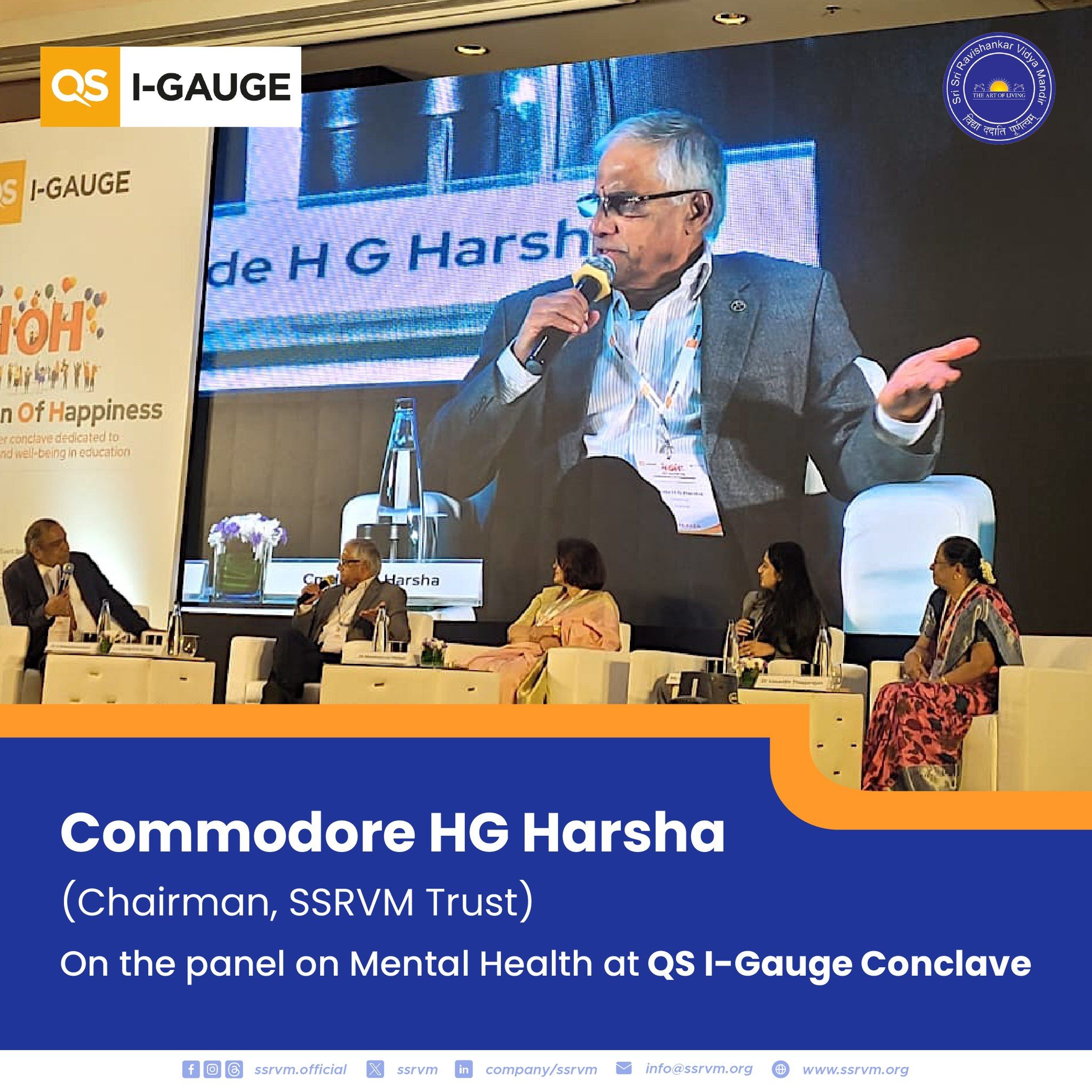 The QS I-GAUGE @igaugerating Institution of Happiness initiative