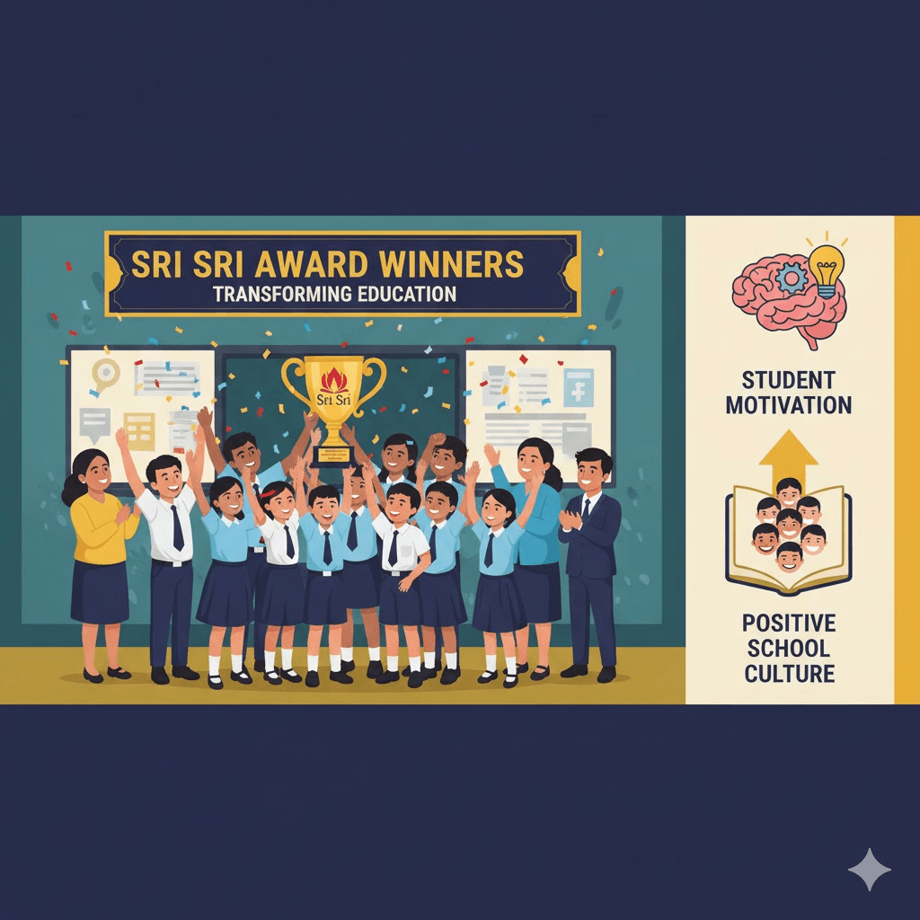How Winning a Sri Sri Award Transforms School Culture and Student Motivation